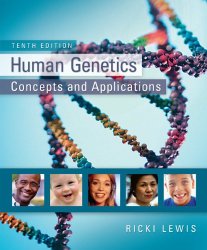 Book Cover: Human Genetics by Ricki Lewis