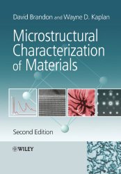 Book Cover: Microstructural Characterization of Materials